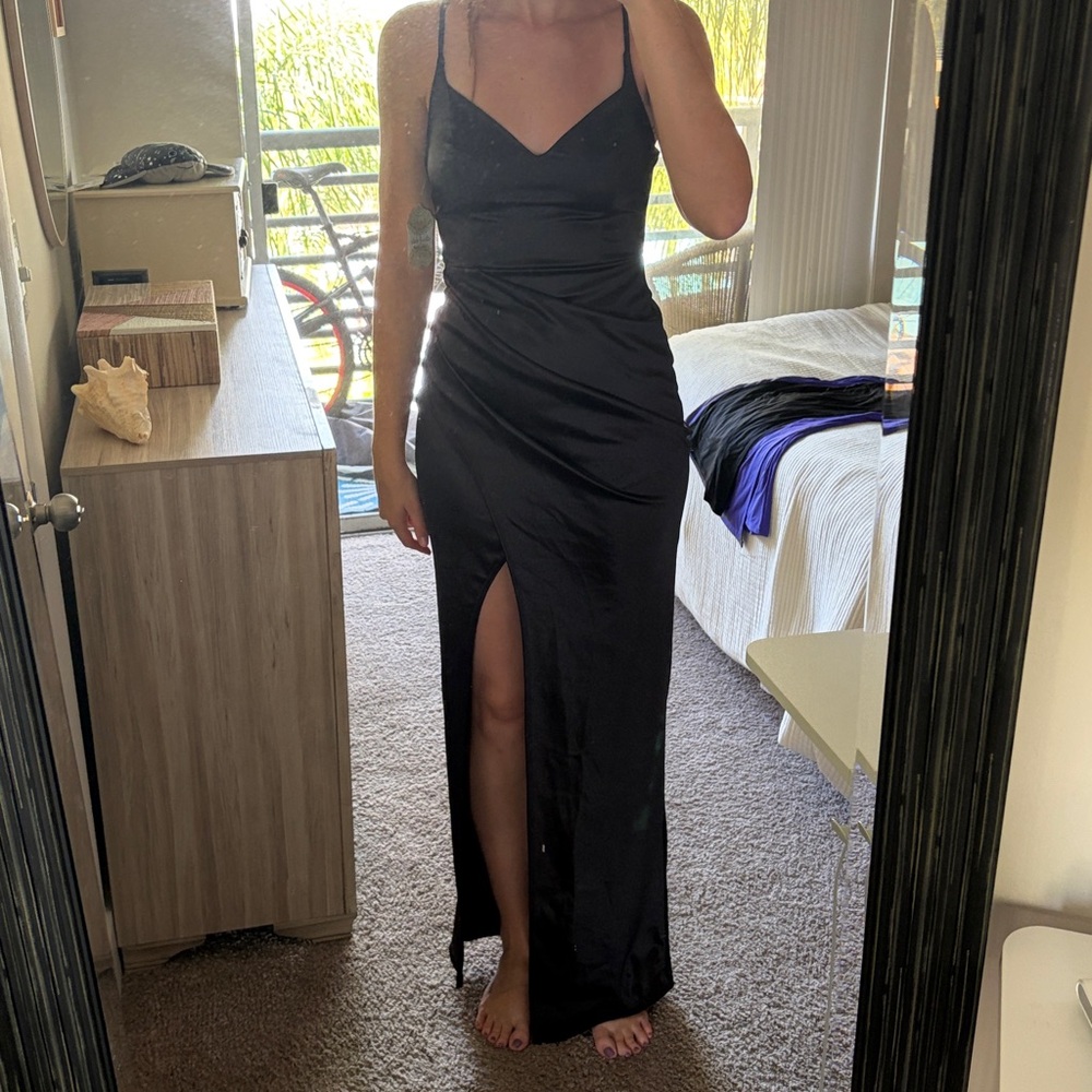 Elegant Black Evening Gown